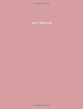 Paperback Notebook: Bridal Rose Pink, Ruled, Soft Cover, Letter Size (8.5 x 11) Notebook: (Journal, Large Composition Book) Book