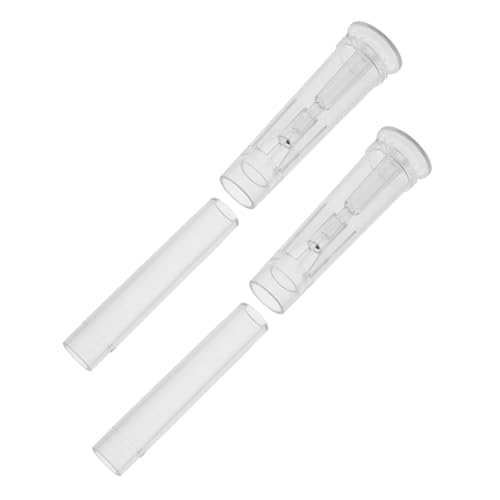 VALICLUD 2 Piezas Boquilla de Fuente de Agua Transparente Boquilla para Fuente de Jardín y Estanque Accesorio de Bomba para Circulación y Efecto Paisajístico