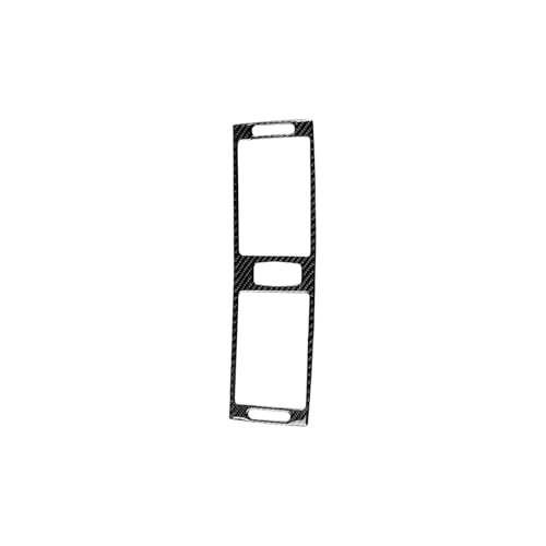 Adhesivo para rejilla ventilación consola central aire acondicionado con acabado fibra carbono para BMW X5 E70 X6 E71 2007-2014 Accesorios interiores Consola