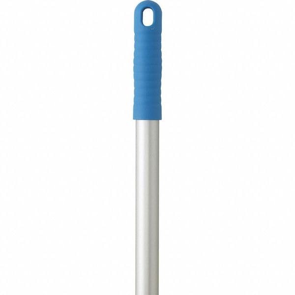 Image of Vikan 1460mm Color Coded Handle, 1 in Dia, Blue, Aluminum 29593-1 Each