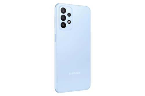 Smartphone Samsung Galaxy A23 Azul 128GB 4GB RAM bateria 5000mAh Câmera Quádrupla Traseira de 50MP