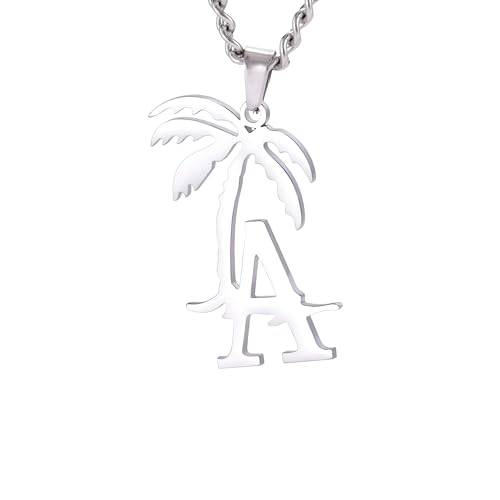 Collier en argent 925 anti-ternissement : le pendentif palmier tropical qui résiste à l'océan