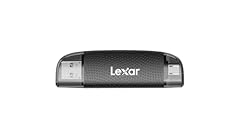 Lexar Lettore USB-A/C a doppio slot, velocità di trasferimento fino a 205 MB/s, supporta schede SD e microSD (LRW310X-BNBNG)