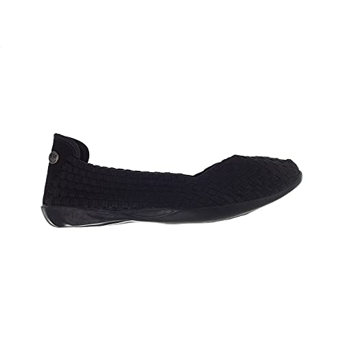 Image of Bernie Mev Catwalk Women's Stretch Woven Slip On Flat Shoes for Women