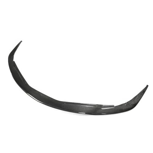 IKON MOTORSPORTS Front Bumper Lip, Compatible with 2020-2026 Toyota GR Supra A90 A91, IKON Style Gloss Real Carbon Fiber Air Dam Chin Spoiler Protector Splitter