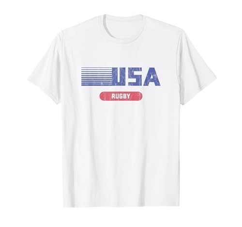 Retro USA 2020 Team American Rugby Vintage T-Shirt