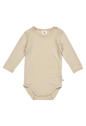 Müsli by Green Cotton Baby Boys Mellow l/s Body Base Layer, Cashmere, 98