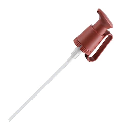 PRETYZOOM Sturdy Practical Condiment Squeezer Pump for Syrup Dispenser Pump for Many Flavors