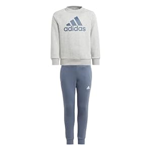 adidas Unisex Kid’s Essentials Logo Fleece Jogger Set Tracksuit Pants