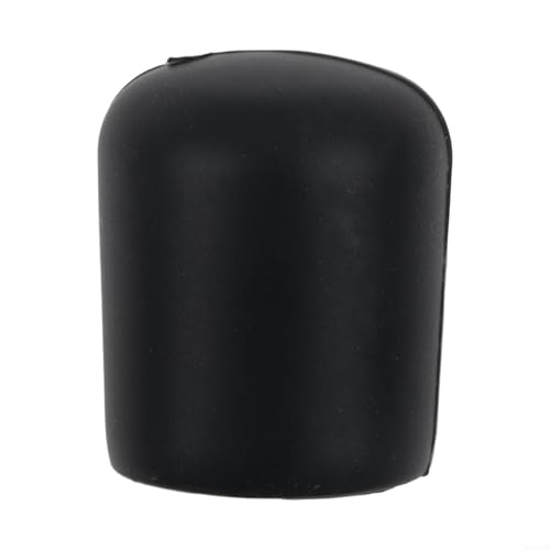 Fauhapyway Embout de canne à pêche en silicone avec trous de drainage, housse de protection pour canne à pêche de diamètre 22 à 32 mm, protège-poignée élastique souple (S, noir)