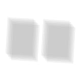 【Matériau】: Les feuilles d'acétate transparentes sont fabriquées à partir d'une feuille d'acétate à haute transparence avec une surface transparente, parfaite pour l'impression, les projets d'affichage et les conceptions créatives