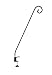 J Miles UH-BF251 Heavy Duty Deck Hook, 2 Inch Non-Slip Clamp, Black, For Bird Feeders, Planters, Suet Baskets, Lanterns, Wind Chimes and More!
