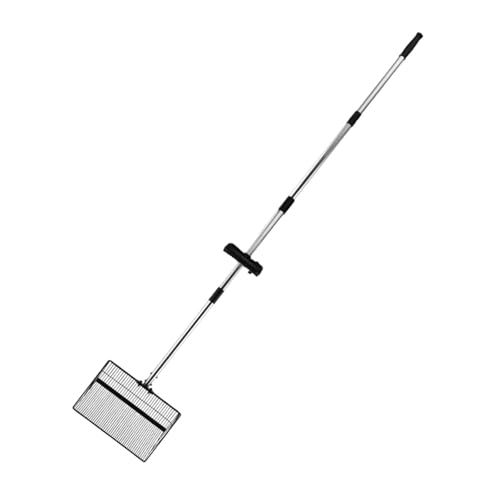 Bothyi Pá para cocô de galinha, pá para aves, suprimentos para aves, cabo portátil confortável, ferr