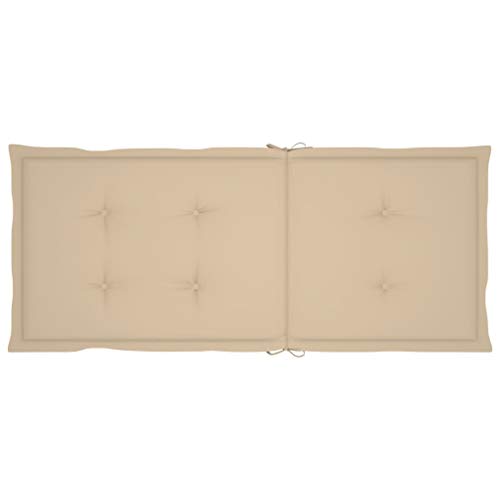 Fauteuil de relaxation ergonomique en bambou avec coussin - 8