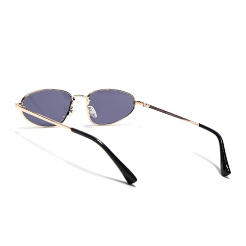 Image of Voyage UV Protected Oval Sunglasses for Men & Women