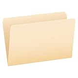 Pendaflex 753 File Folders, Straight Cut, Top Tab, Legal, Manila (Box of 100)
