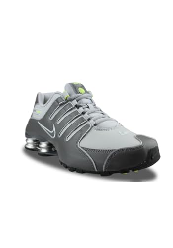 Nike Nike Mens Shox NZ Leather Synthetic Dark Grey Trainers 9.5 US