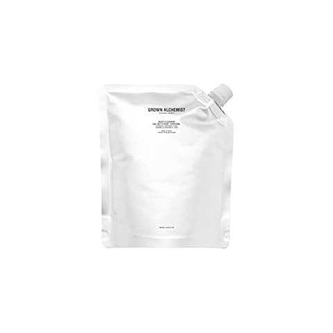 Grown Alchemist Body Cleanser REFILL Pouch: Chamomile, Bergamot & Rose Gentle Body Wash that Hydrates and Cleanses Skin (500 ml). Cover