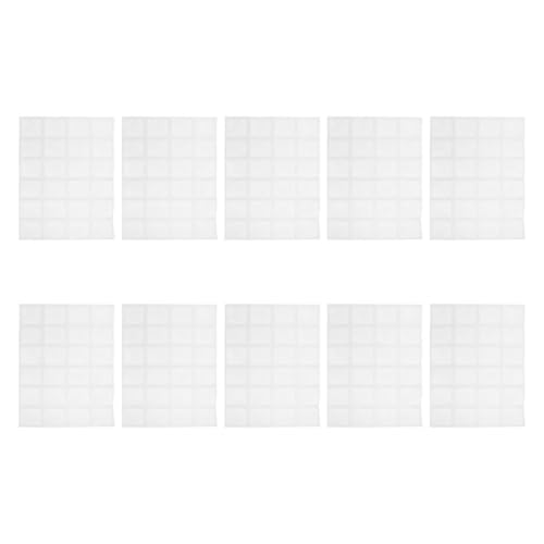 Image of LABRIMP Reusable Ice Packs for Cooler and Shipping, 10 Sheets with 24 Slots Each, White Water-absorbing Ice Storage Bags Made of Pe Nonwoven Material for Outdoor Activities and Personal