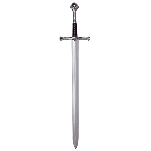 Looyar Middle Ages Medieval Pu Foam Two Handed Sword Toy Great Sword Weapon Toy For Knight Soldier Warrior Costume Battle Play Halloween Cosplay Larp #TOP1