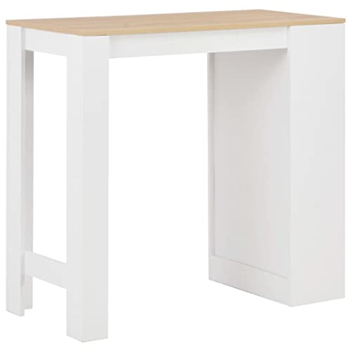 Table debout stable cuisine avec étagère pour optimiser l'espace - 5
