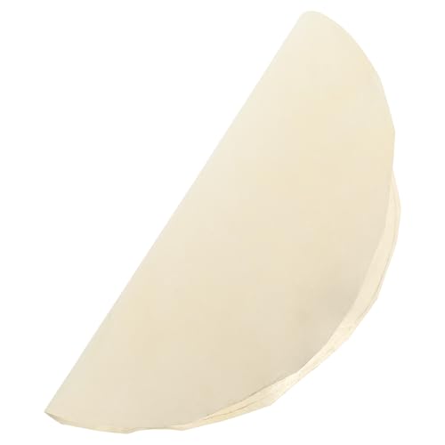 Alipis Piel de Africano de Cuero Natural Cubierta Repuesto Resistente y Duradera Parche para Percusión con Tensión Ultra Fuerte Mejora el Sonido y Rendimiento del Instrumento de