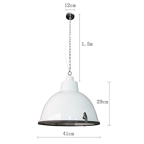 Lumières LED lampe suspendue rétro Chaner blanc réglable pour entrepôt et magasin LWX