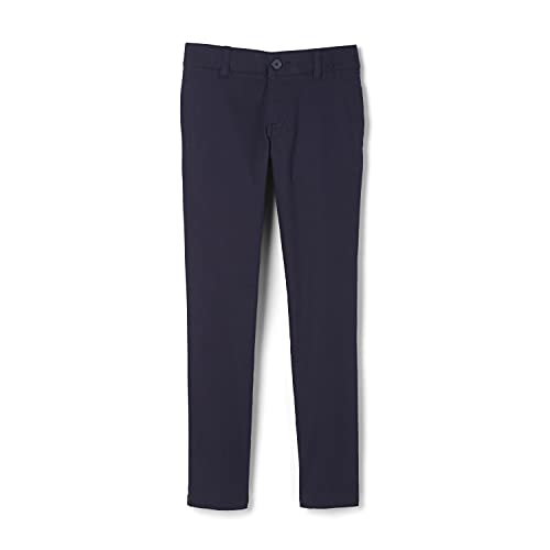 Image of French Toast Girls' Skinny Fit Stretch Twill Pant | Adjustable waist; School Uniform Pants; Available in Girls' Plus sizes