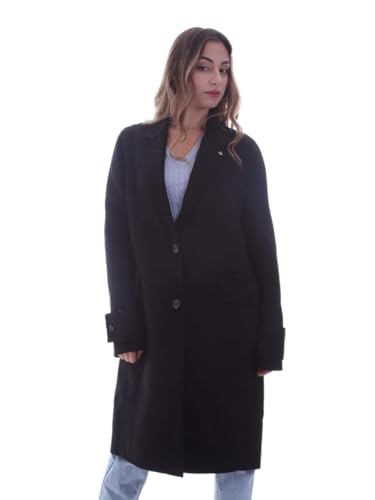 Manteau Calvin Klein femme noir chaud et cintré K20k202323