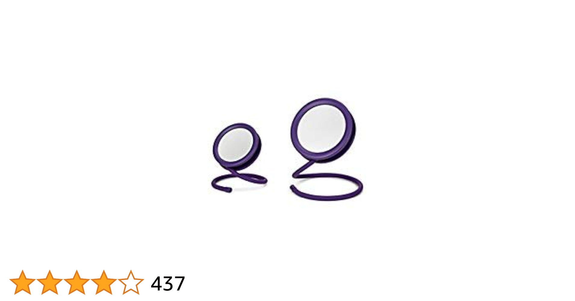 Amazon.com - Joy Mangano Set of 2 Handy Hook Mirror, Purple