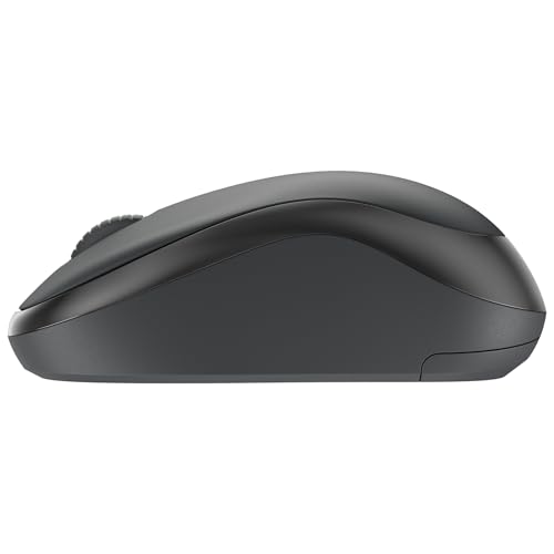 Logitech M240 voor bedrijven, stille draadloze muis, veilige Logi Bolt USB-ontvanger, Bluetooth, wereldwijd gecertificeerd voor Windows, Mac, Chrome, Linux, iPadOS, Android - grafiet - Afbeelding 3