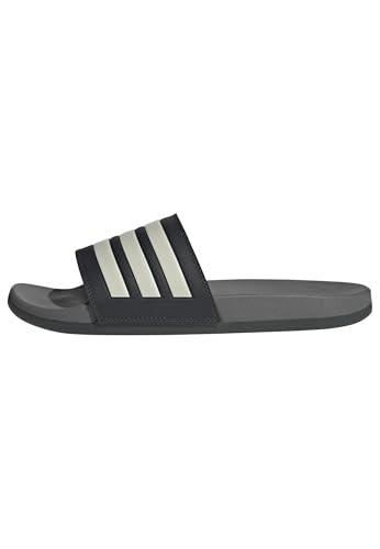 adidas Adilette Shower Slides, Chanclas Unisex adulto, Carbon Orbit Grey Grey Four, 43 1/3 EU