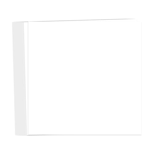 White Cardstock 12x12 100 Sheets Cardstock Paper Goefun 65lb White Card Stock Paper for Card Making Crafting Scrapbook Photo Albums