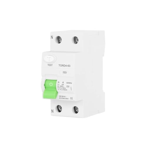 Disjoncteur différentiel 2 pôles 30mA Type A 16A 6KA pour tableau électrique - 3