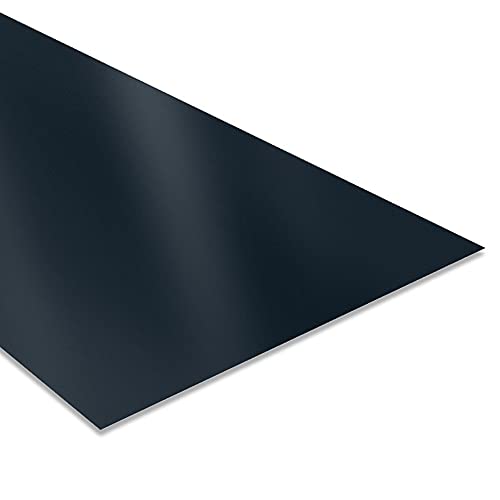 Tôle Plane 2000x1200 mm Acier 0.63 mm Laqué | Gris Anthracite | RAL 7016