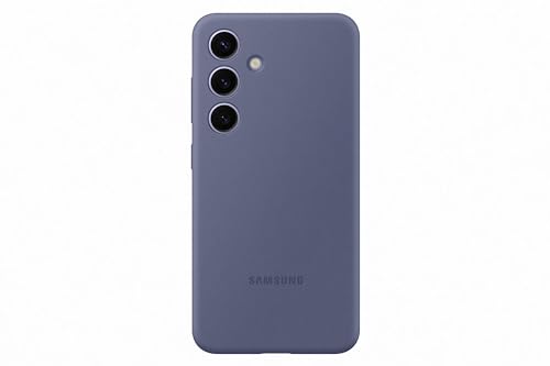 Samsung Silicone Smartphone EF-PS921 für Galaxy S24, Handy-Hülle, Silikon, Kratzfest, Schlankes Design, Violet – Ansicht 1