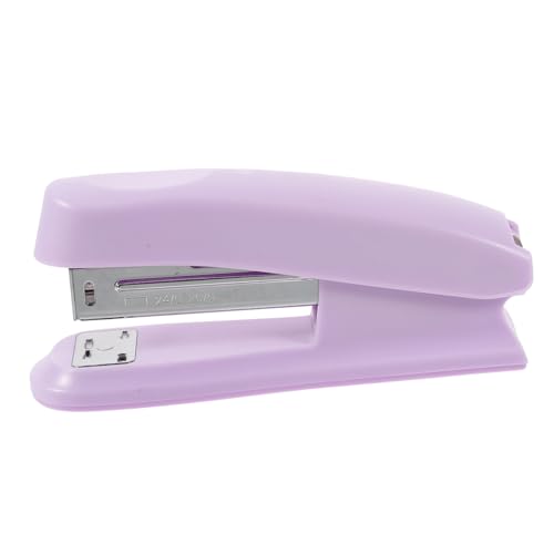 WEKADRIN Grapadora Metálica Portátil Tamaño Compacto Color Menta Funcional Para Oficina Escuela Elementos Esenciales De Escritorio