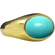 Sleeping Beauty Turquoise, 925 Sterling Silver Ring, Designer Ring, Round Gemstone, Blue Stone Ring, Women Ring, Party Wear Ring, Wedding Gift