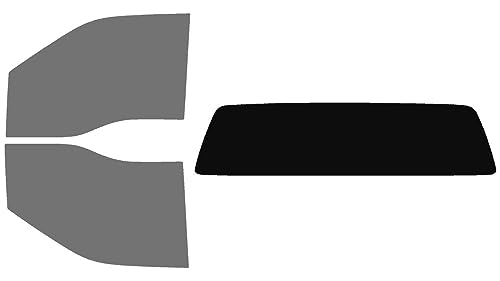 Image of The Tint Effect Precut Window Tint Kit Compatible with Ford F-250 F-350 Regular Cab Truck (2017-2026)(Full Truck: 45% Front Doors / 5% Solid Rear Windshield) Automotive Film