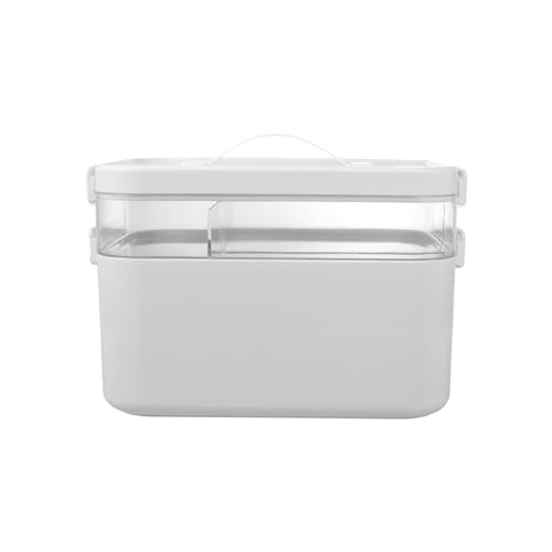 Scatola portaoggetti per medicinali da 1 pz cassetta degli attrezzi kit di pronto soccorso multifunzionale per la casa cassapanca per articoli vari portatile per famiglia