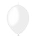 Produktbild Globos Latex Redondos 2 Nudos 35cm Metalizado Blanco ML29