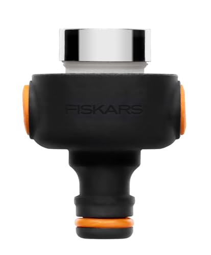 Fiskars Hahnverbinder für Innenräume, Mit Schnellverschluss zum Abziehen