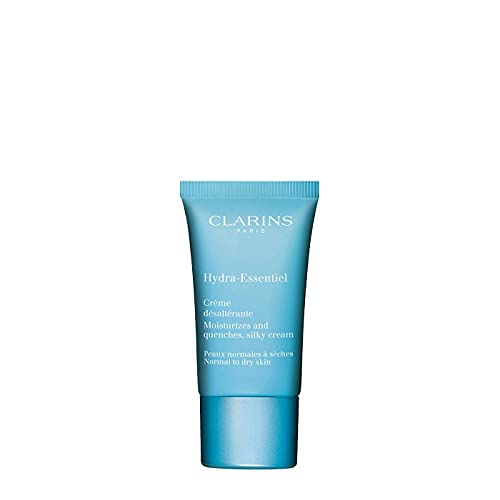 Clarins Hydra-Essentiel Silky Cream - Normal to Dry Skin, 0.5 Ounce (Travel Size)