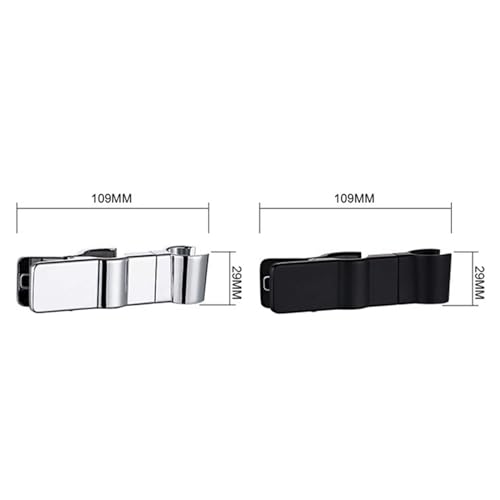 Support de baguette de douche à angle réglable pour curseur de barre de douche - 4