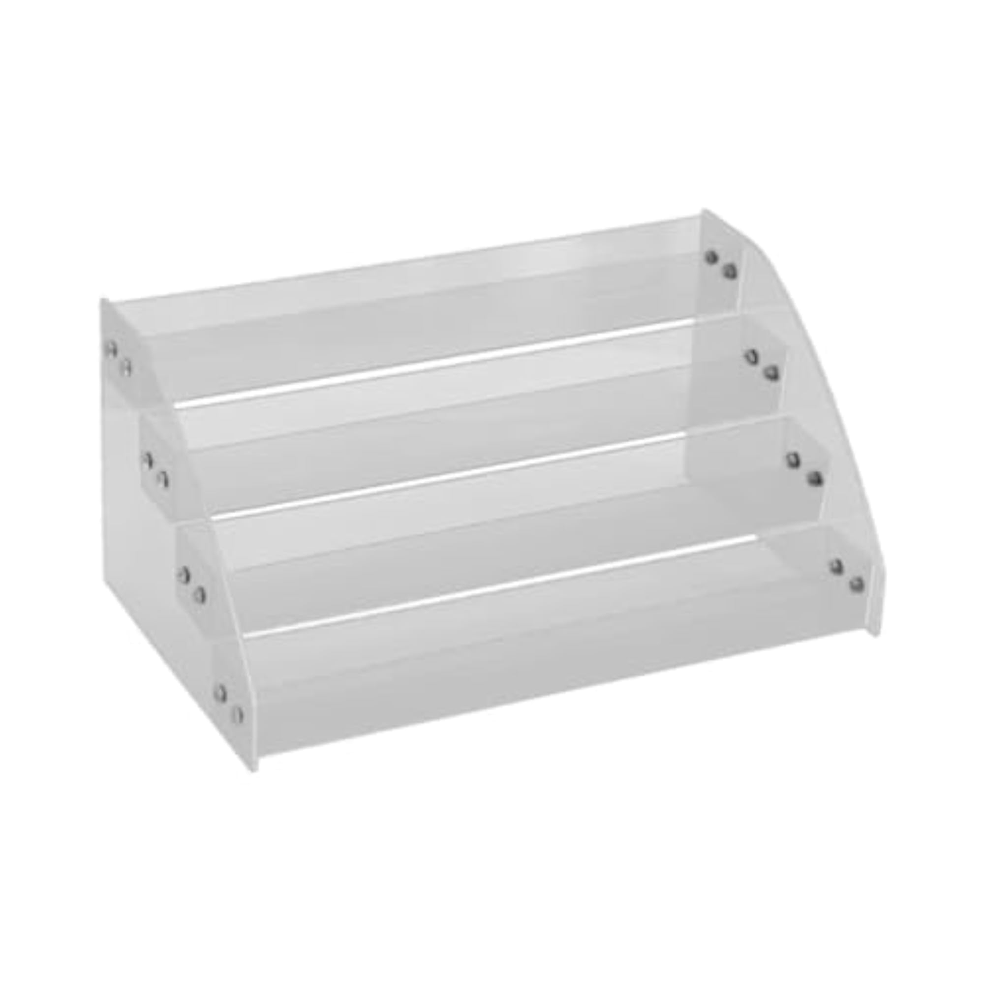 Acrylic Lipstick Holder Case, 4 Layer Clear Storage