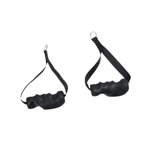 KTUXZCI Mangos antideslizantes para ejercicios, resistentes, para bandas de resistencia, accesorios para máquinas de cable, equipo de fitness ergonómico, bandas de resistencia,