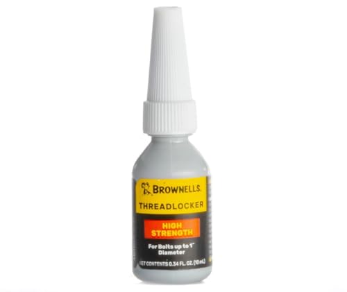 Brownells High Strength Red Threadlocker 10ml Bottle - 430-110-337