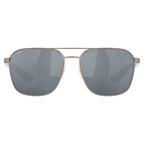 Image of Costa Del Mar Mens Wader Rectangular Sunglasses