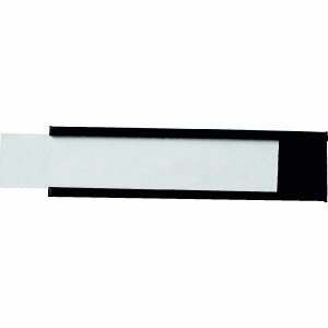 Preisvergleich Produktbild Legamaster Magnetetikettenträger 15x60mm schwarz