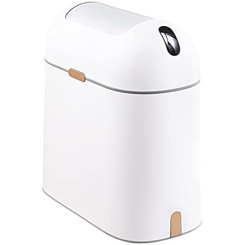 ELPHECO 9.5 Liters Motion Sensor Bathroom Bin Cover
